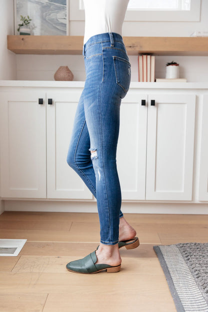 Get Together Mid-Rise Skinny Jegging - Driftwood Boutique