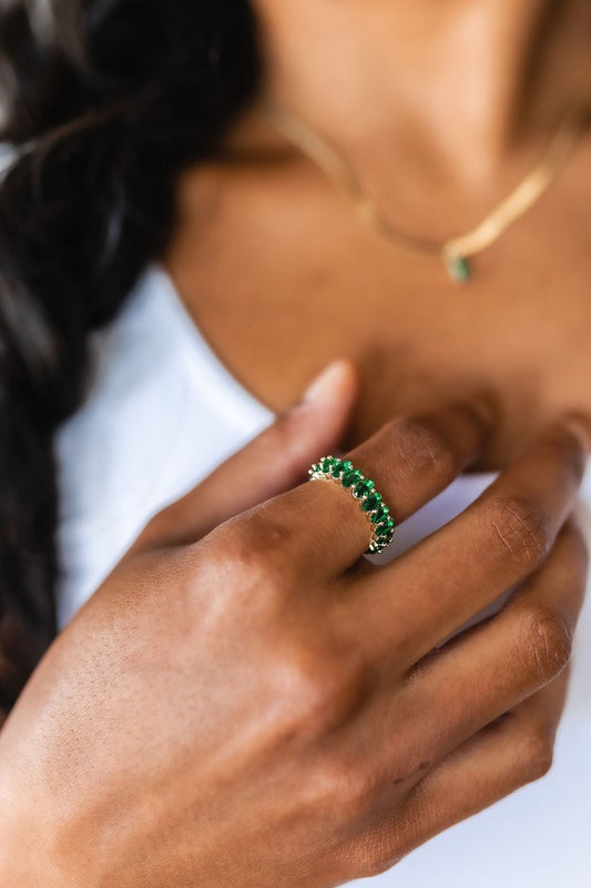 Green With Envy Ring - Driftwood Boutique