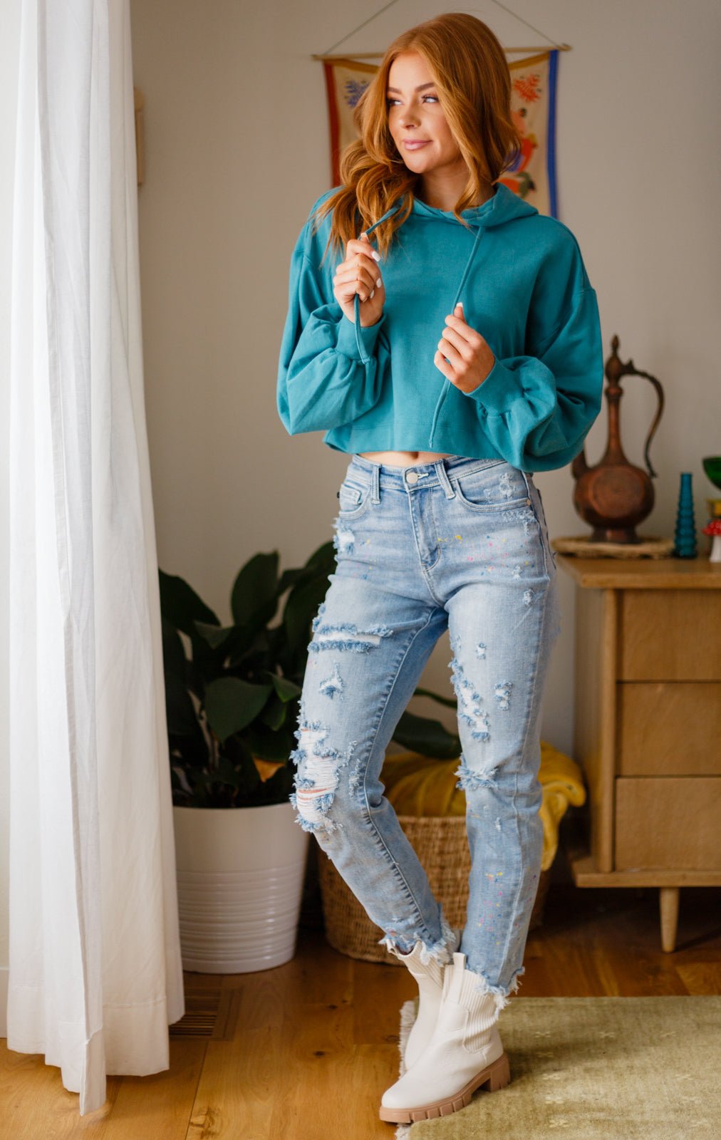Hanging Out Hoodie - Driftwood Boutique