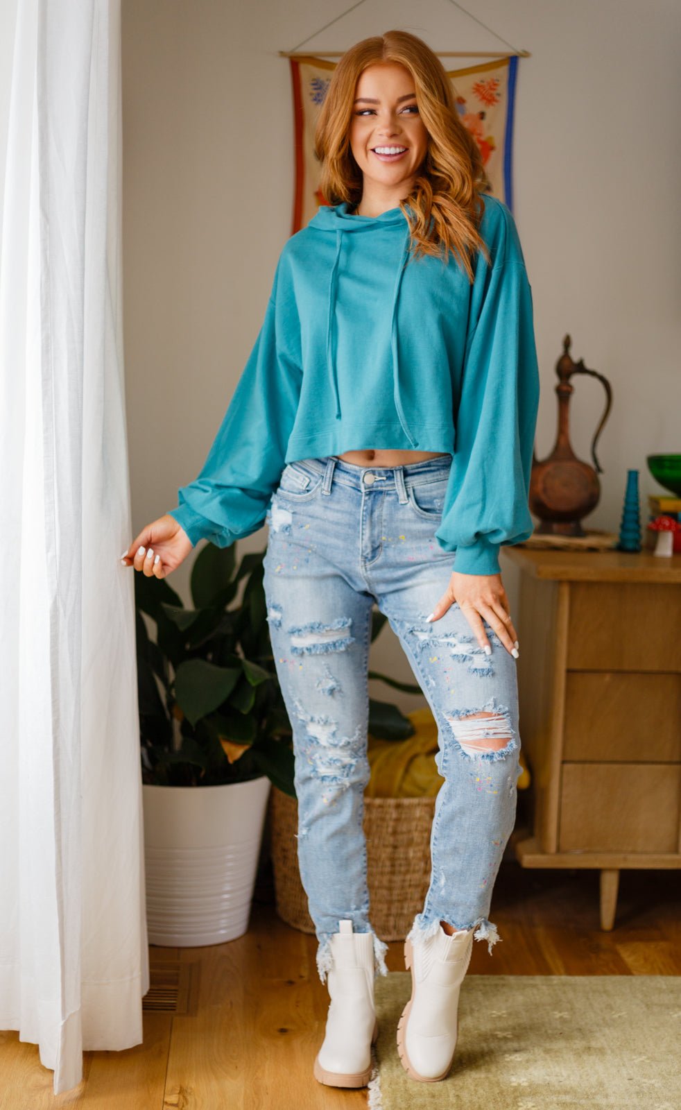 Hanging Out Hoodie - Driftwood Boutique