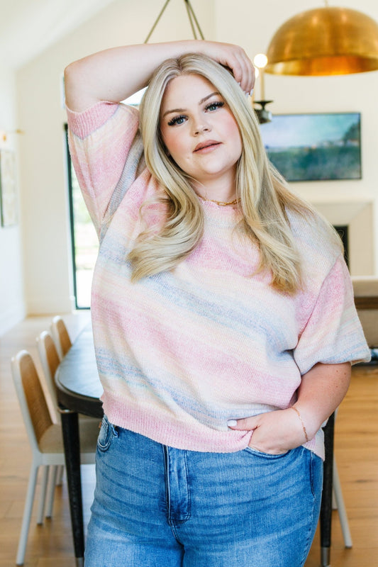 I'll Never Stop Striped Sweater - Driftwood Boutique