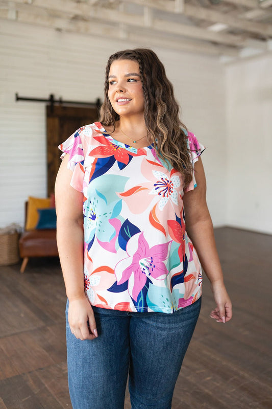 Impossible to Ignore Floral Blouse - Driftwood Boutique