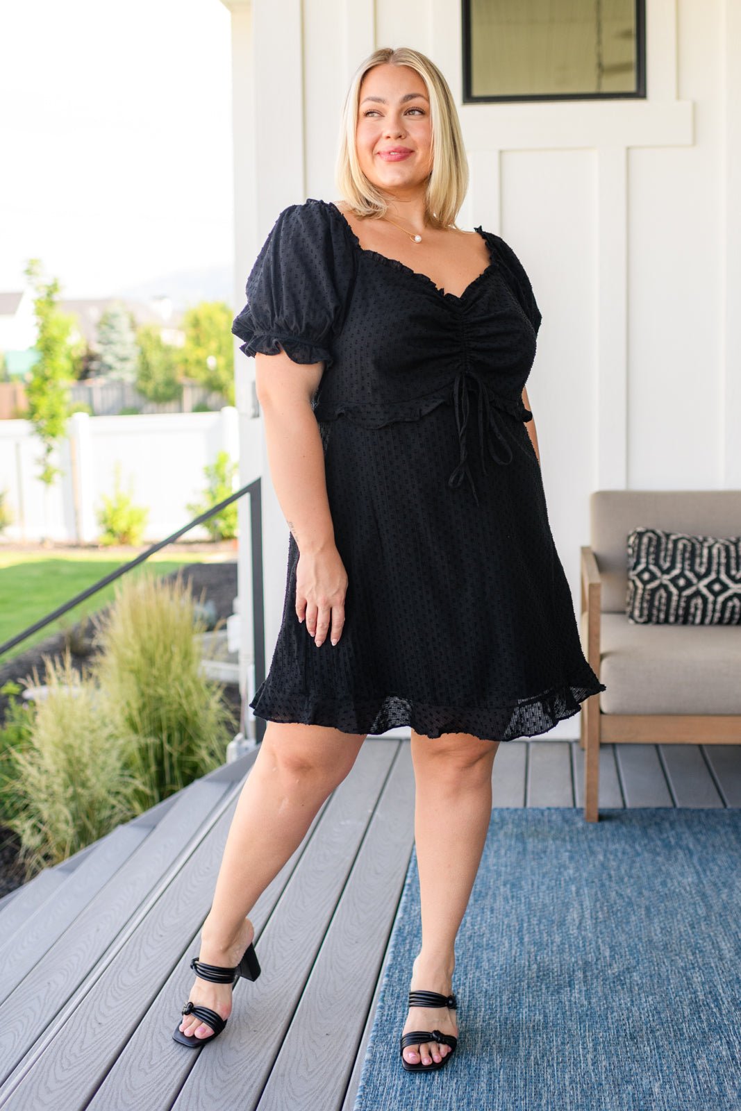 It's Cocktail Hour Ruffle Detail Dress - Driftwood Boutique