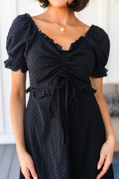 It's Cocktail Hour Ruffle Detail Dress - Driftwood Boutique