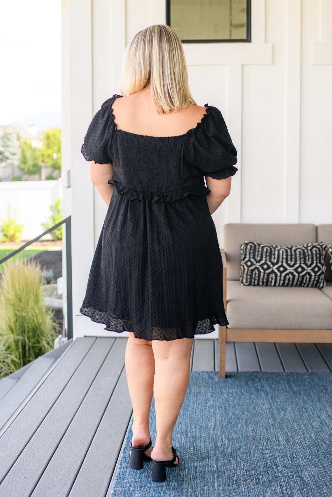 It's Cocktail Hour Ruffle Detail Dress - Driftwood Boutique