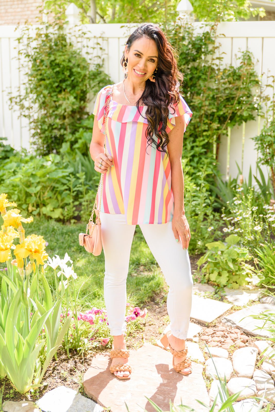 It's Electric Striped Shirt - Driftwood Boutique