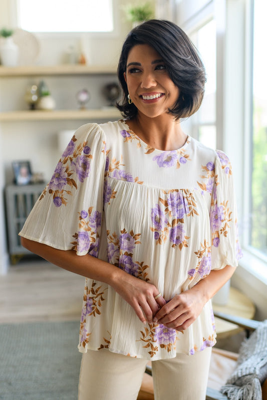Lavender Haze Blouse - Driftwood Boutique