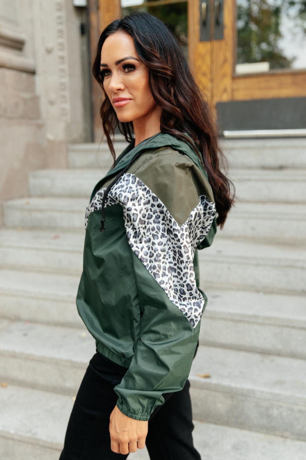 Make Your Move Windbreaker in Olive - Driftwood Boutique