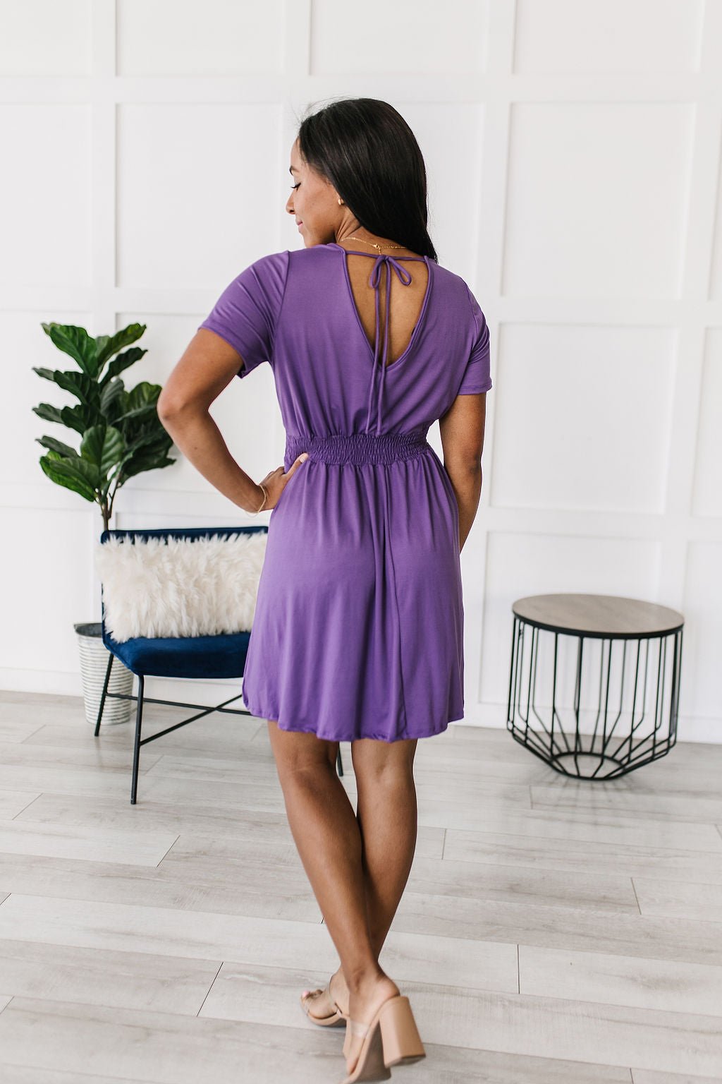 Miss Independent V-Neck Dress - Driftwood Boutique