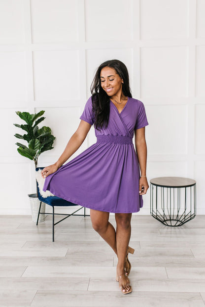 Miss Independent V-Neck Dress - Driftwood Boutique