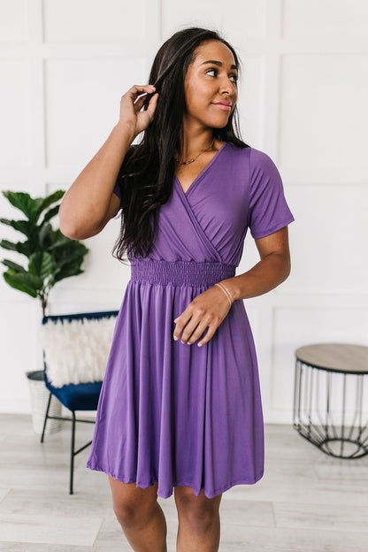 Miss Independent V-Neck Dress - Driftwood Boutique