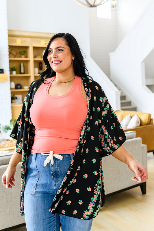 Moment in Time Kimono - Driftwood Boutique