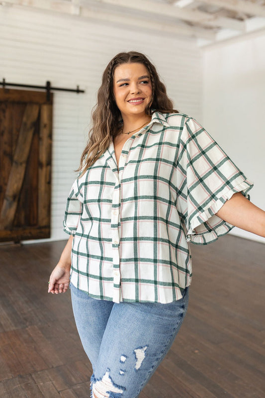Perfect Picnic Plaid Top - Driftwood Boutique
